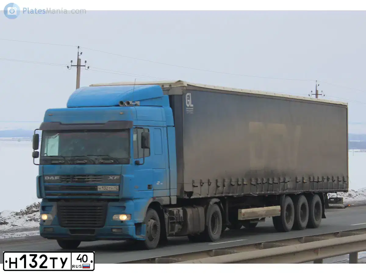 Фото автомобиля DAF XF64, 2013 — госномер М224РН134