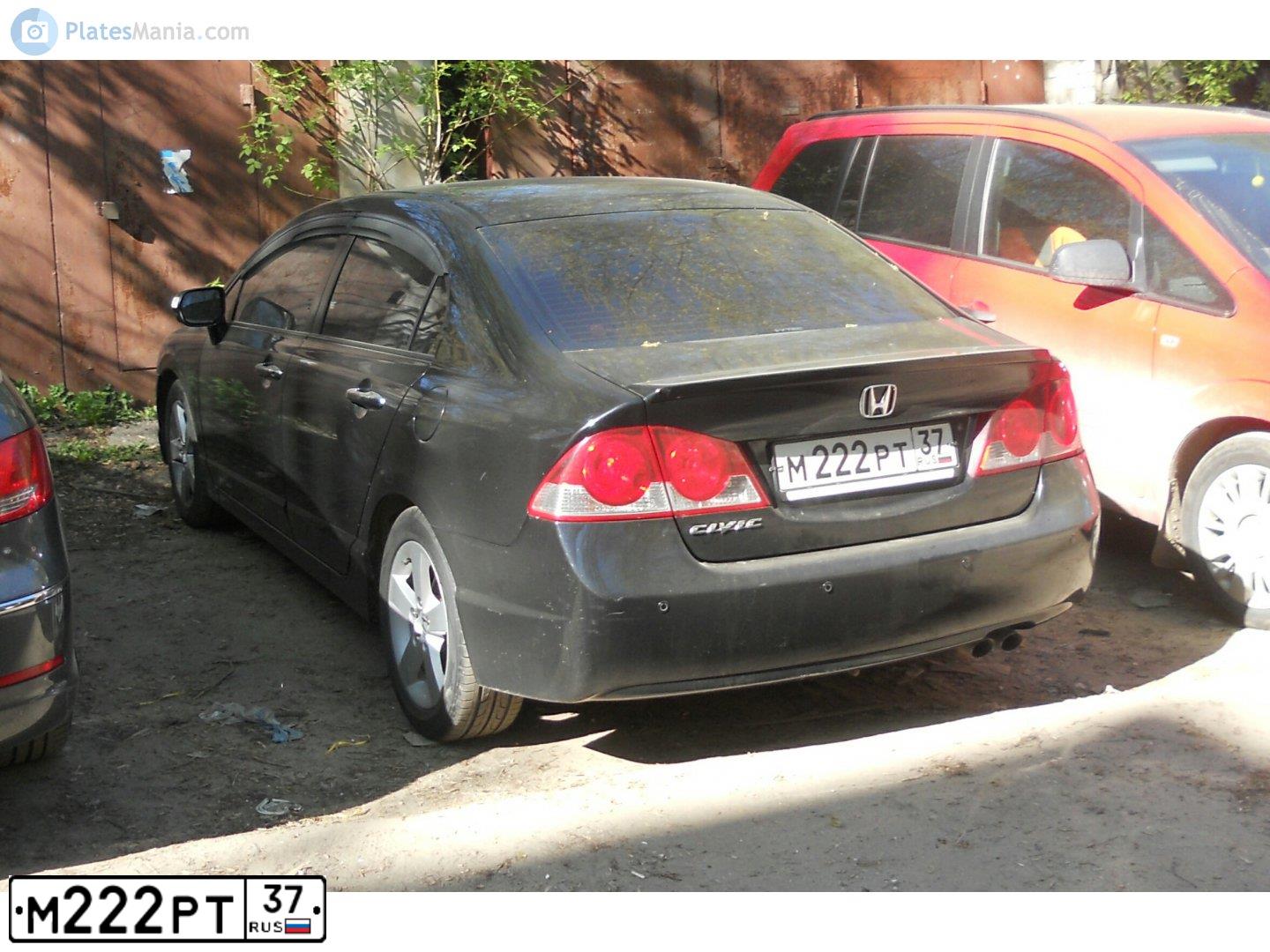 Фото автомобиля FORD FOCUS, 2008 — госномер А649ТУ37. Цвет: ТЕМНО-СЕРЫЙ