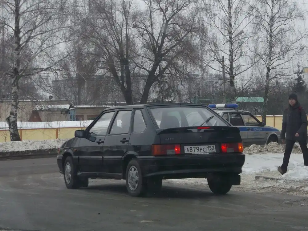 Фото автомобиля LADA 2114 SAMARA, 2008 — госномер С962КС790. Цвет: ГРАФИТОВЫЙ МЕТАЛЛИК