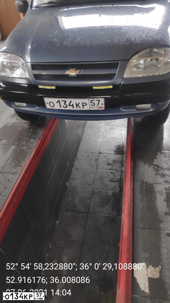 Фото автомобиля CHEVROLET NIVA, 2008 — госномер А862ЕВ57