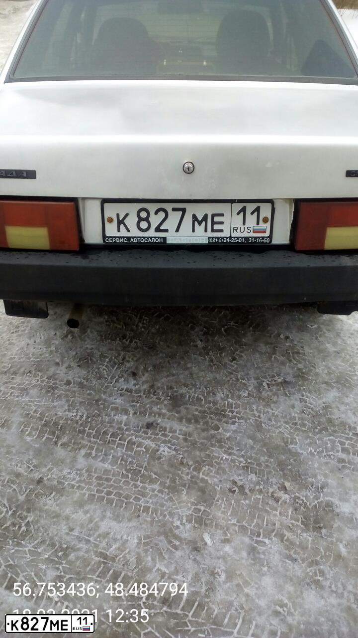 Фото автомобиля LADA 2109 SAMARA, 2003 — госномер А310ХТ12. Цвет: СВЕТЛО-СЕРЕБРИСТЫЙ МЕТАЛЛ