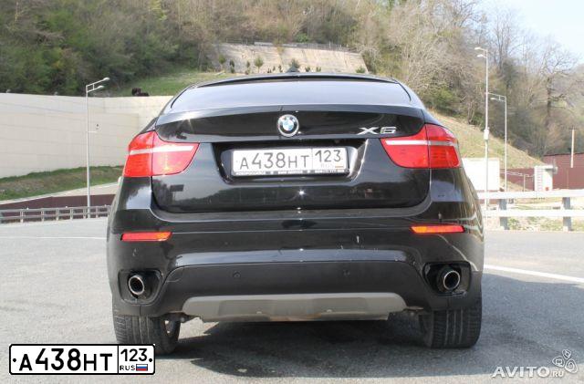 Фото автомобиля BMW X6, 2008 — госномер В114ОХ51. Цвет: ЧЕРНЫЙ