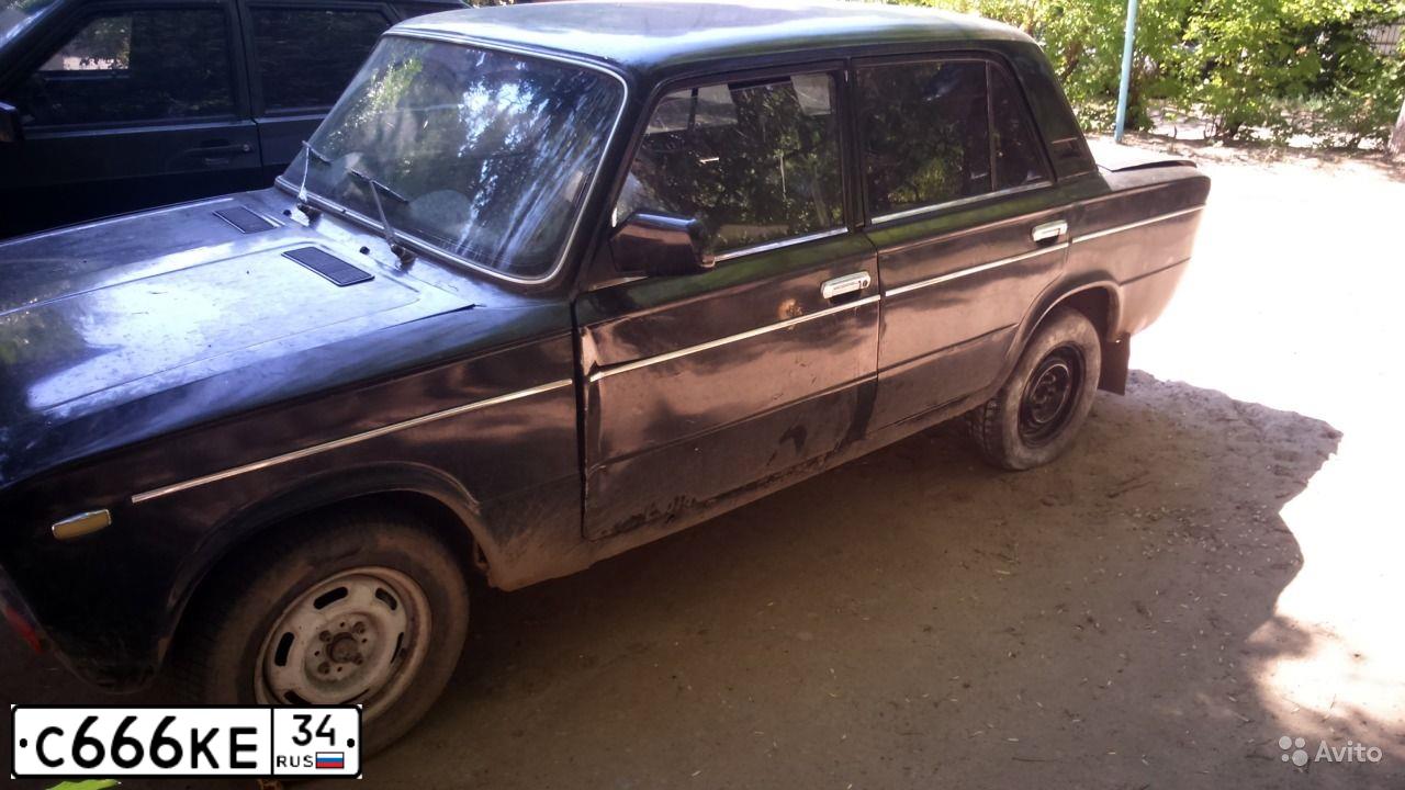 Фото автомобиля LADA 2106, 1993 — госномер С666КЕ34. Цвет: ЧЕРНЫЙ