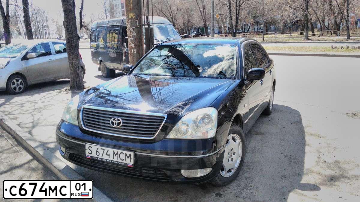 Фото автомобиля TOYOTA COROLLA, 2007 — госномер С674МС01. Цвет: ЧЕРНЫЙ