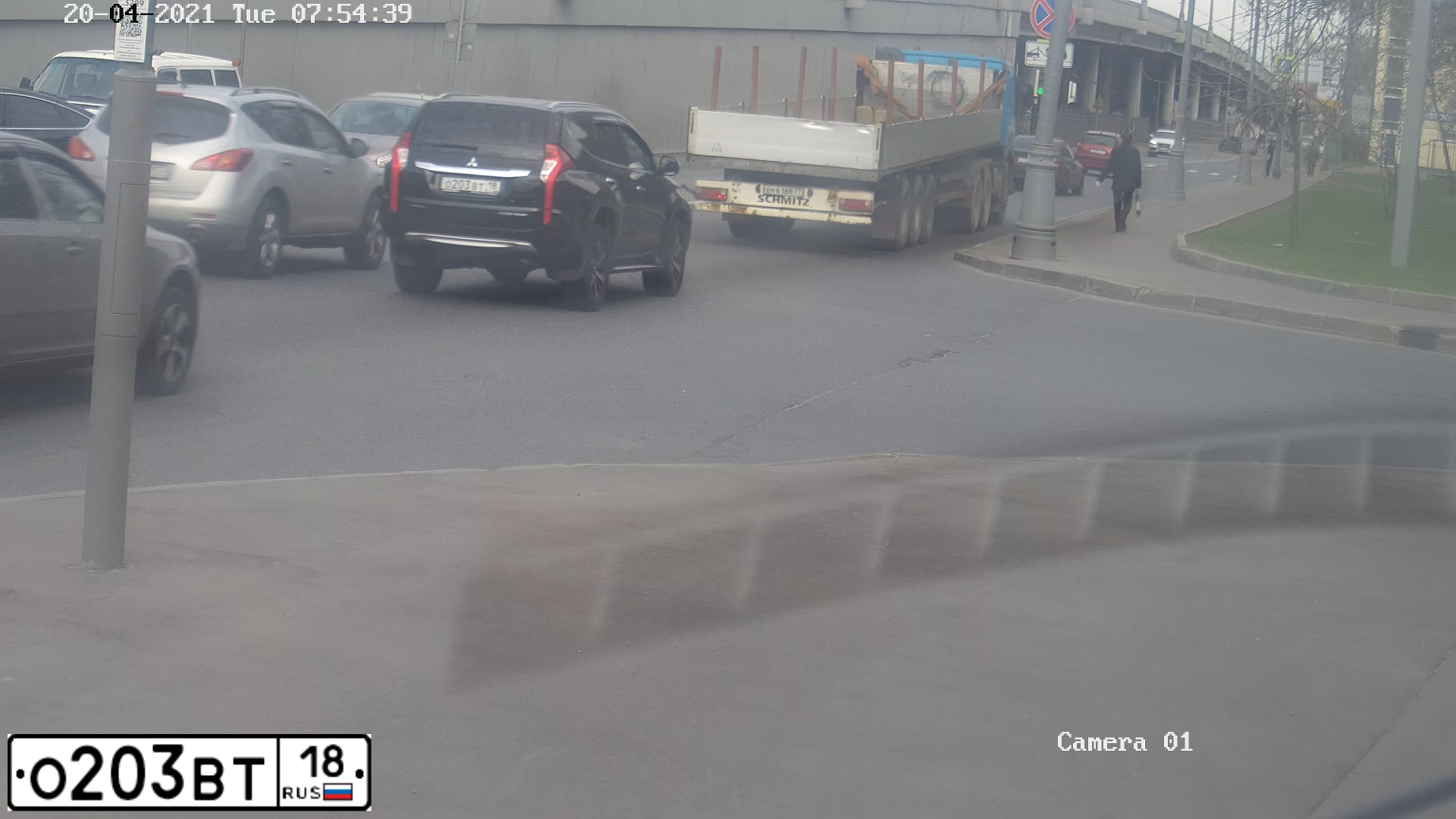 Фото автомобиля MITSUBISHI PAJERO, 2017 — госномер О560НР71