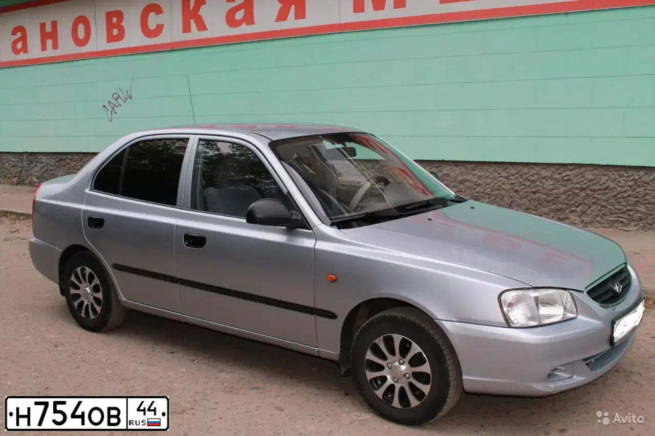Фото автомобиля TAGAZ ACCENT, 2008 — госномер А965ТН37. Цвет: СЕРЕБРИСТЫЙ