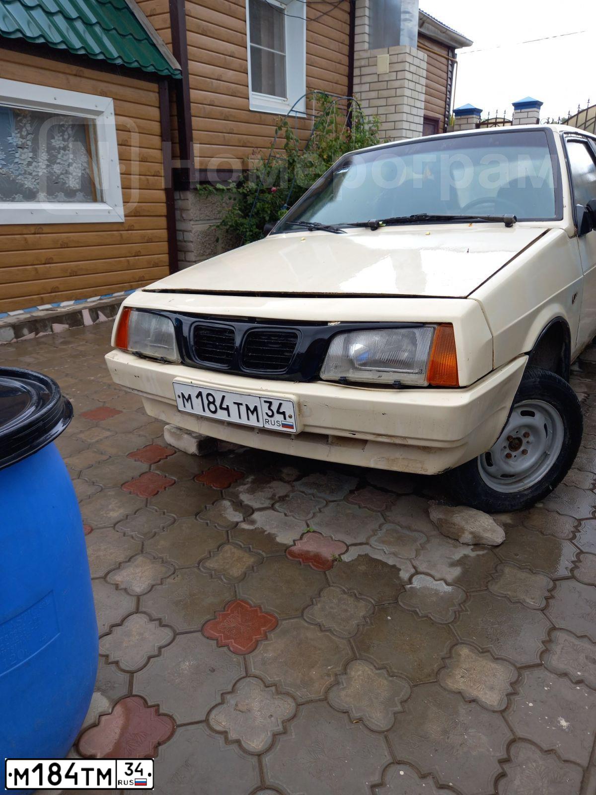 Фото автомобиля LADA 2108 SAMARA, 1986 — госномер М184ТМ34. Цвет: СВЕТЛО БЕЖЕВЫЙ