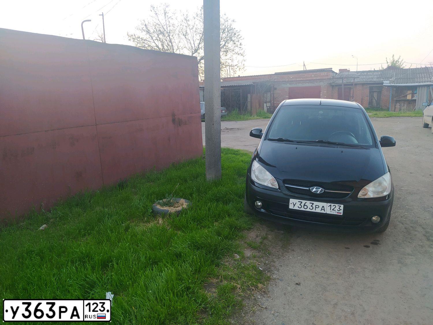 Фото автомобиля HYUNDAI GETZ, 2005 — госномер К009ЕК181