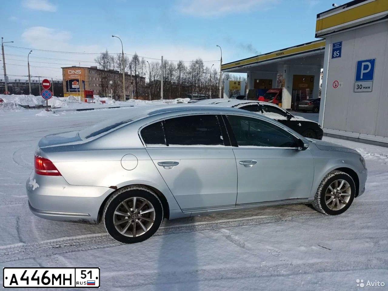 Фото автомобиля VOLKSWAGEN PASSAT, 2011 — госномер К443КУ147. Цвет: СЕРЕБРИСТЫЙ