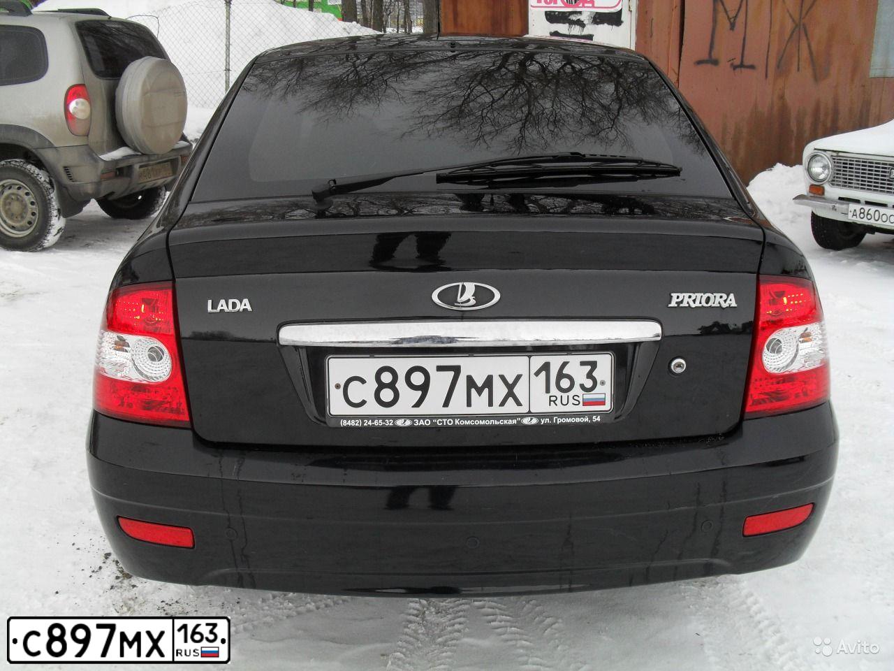 Фото автомобиля LADA 2172 PRIORA, 2012 — госномер В738МВ134. Цвет: СИНЕ ЧЕРНЫЙ