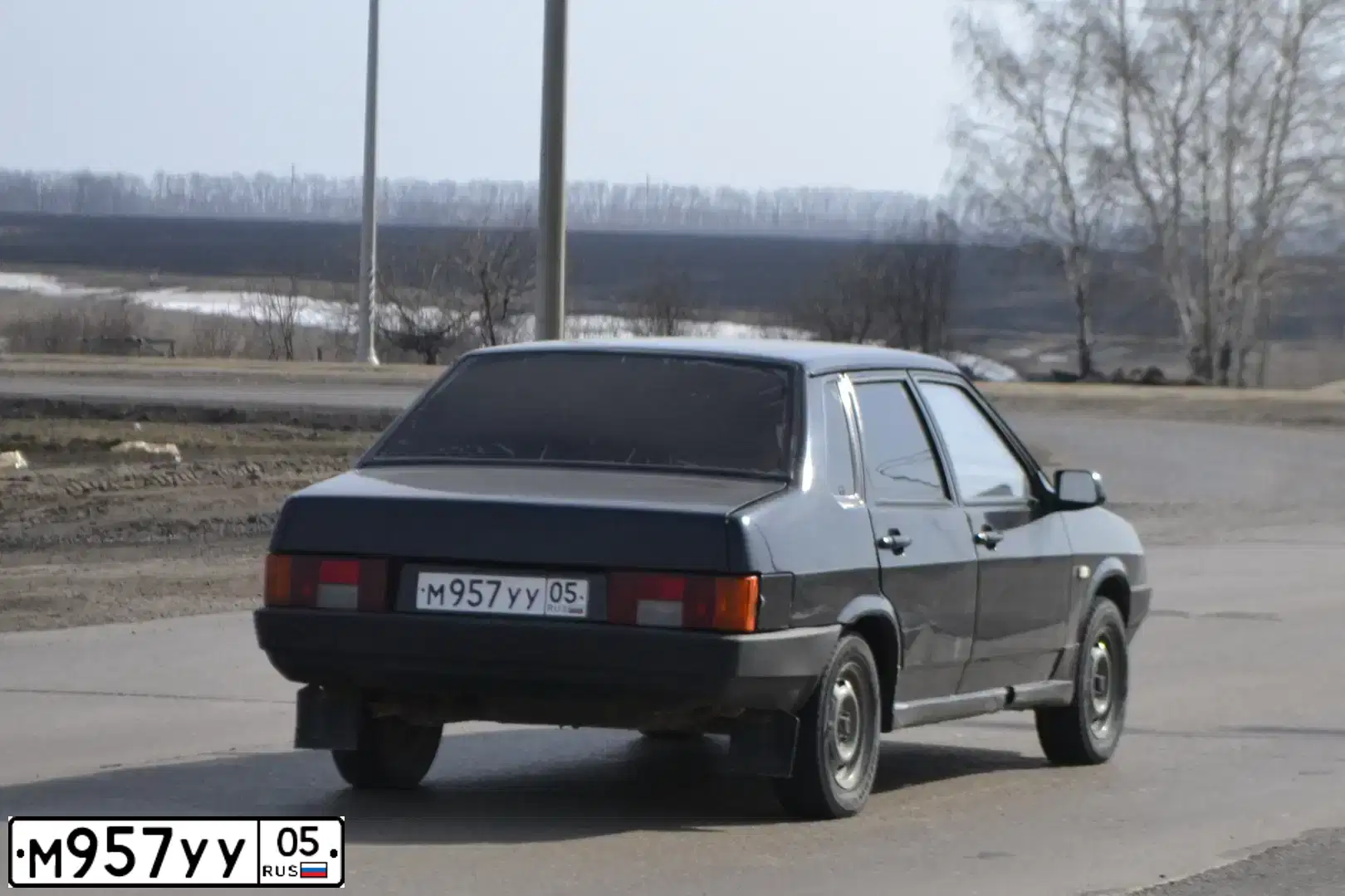 Фото автомобиля LADA 2109 SAMARA, 1999 — госномер Х918ТА50. Цвет: ЧЕРНЫЙ