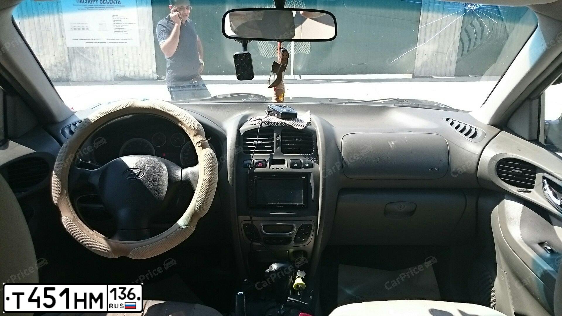 Фото автомобиля TAGAZ SANTA FE CLASSIC, 2007 — госномер Т451НМ136. Цвет: СЕРЫЙ