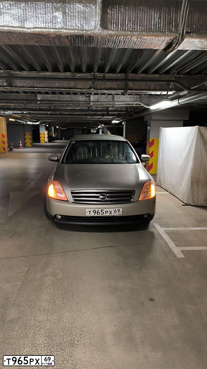 Фото автомобиля NISSAN TEANA, 2007 — госномер Т965РХ69. Цвет: БЕЖЕВЫЙ