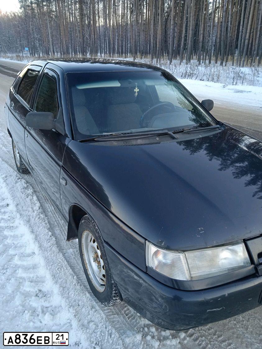 Фото автомобиля LADA 2112 LADA, 2003 — госномер С846ХК175. Цвет: ГРАФИТОВЫЙ МЕТАЛЛИК
