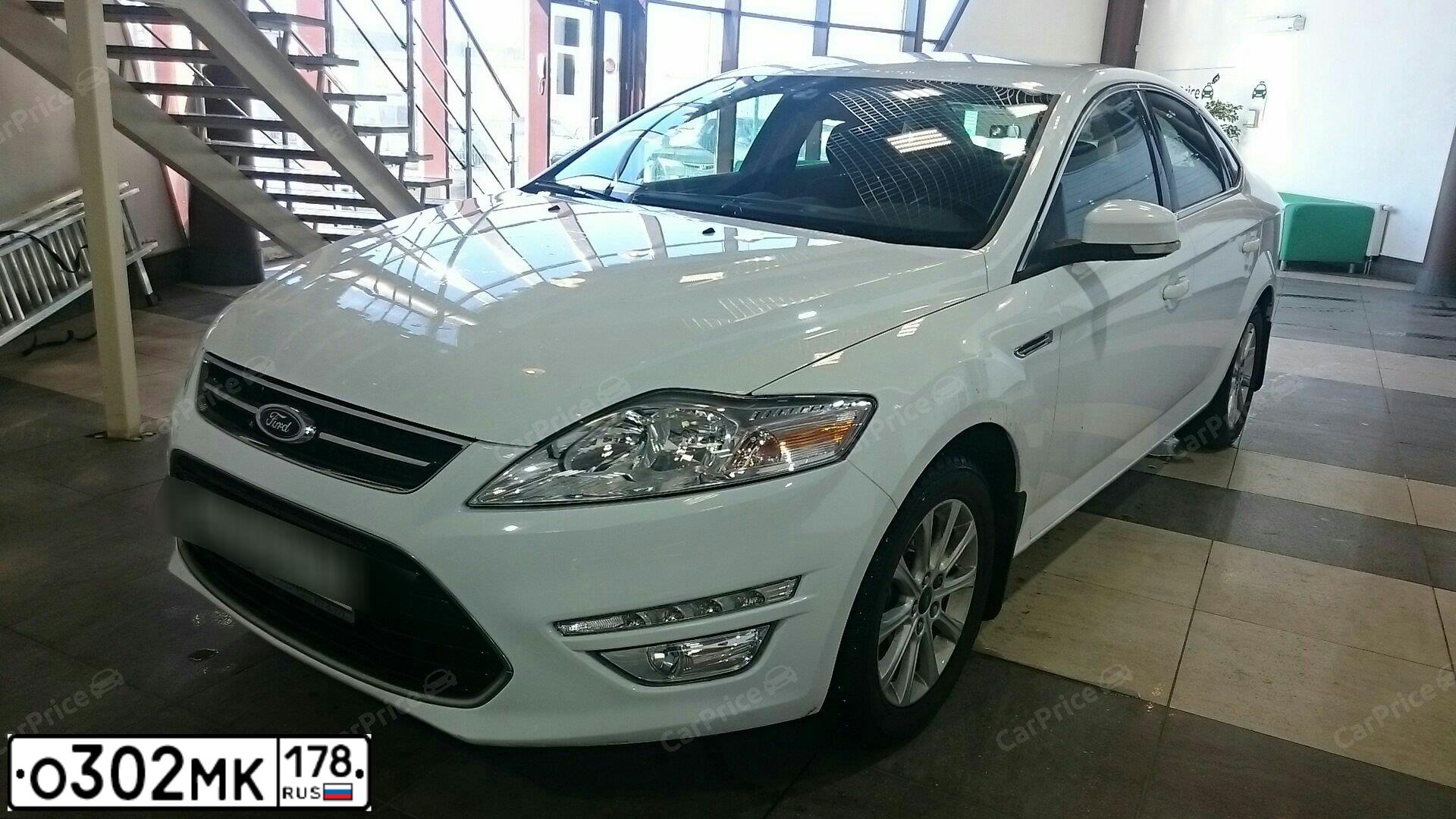 Фото автомобиля FORD MONDEO, 2013 — госномер О302МК178