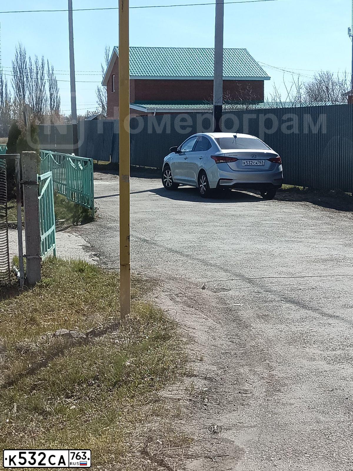 Фото автомобиля HYUNDAI SOLARIS, 2017 — госномер К532СА763. Цвет: СЕРЕБРИСТЫЙ