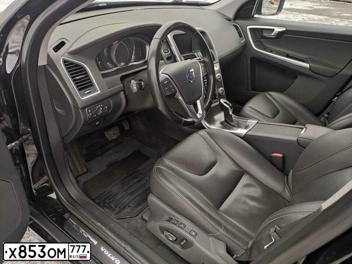Фото автомобиля VOLVO XC60, 2015 — госномер Р007ТТ197. Цвет: ЧЕРНЫЙ
