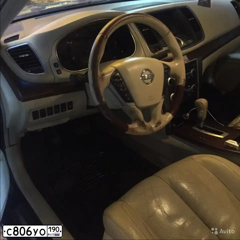 Фото автомобиля NISSAN TEANA, 2008 — госномер К091МС156. Цвет: синий