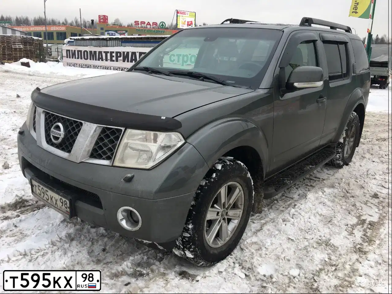 Фото автомобиля NISSAN PATHFINDER, 2008 — госномер К666СМ13. Цвет: СЕРЫЙ