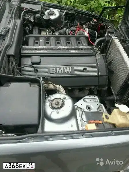 Фото автомобиля BMW SERIE 5, 1990 — госномер А368ЕК93. Цвет: ЧЕРНЫЙ
