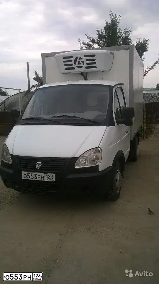Фото автомобиля GAZ 3302 EL, 2009 — госномер О553РН123. Цвет: БЕЛЫЙ