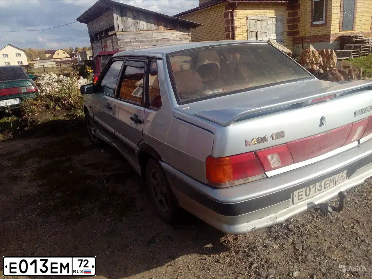 Фото автомобиля LADA 2115 SAMARA, 2001 — госномер Е013ЕМ72. Цвет: СЕРЕБРИСТО-ГОЛУБОЙ