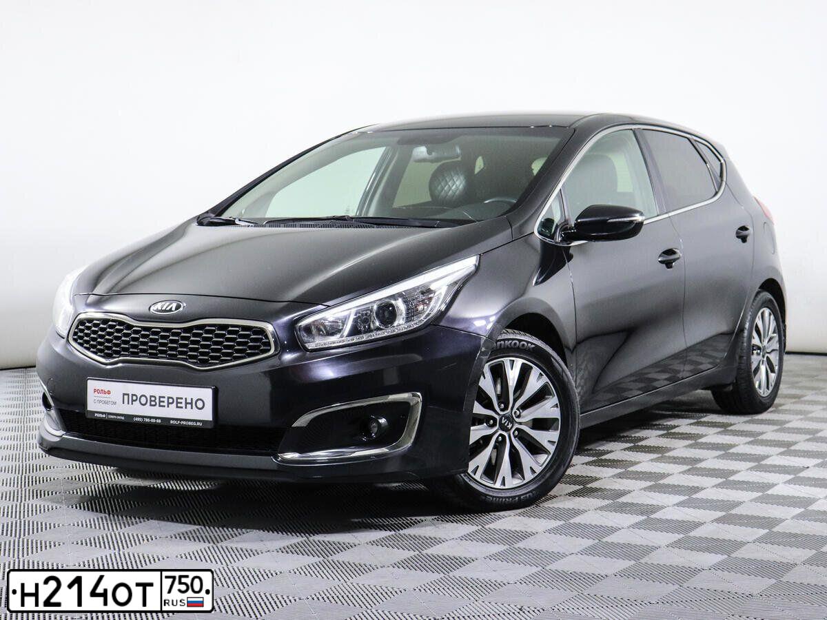 Фото автомобиля KIA CEE'D, 2017 — госномер С604КН797. Цвет: ЧЕРНЫЙ ПЕРЛАМУТР
