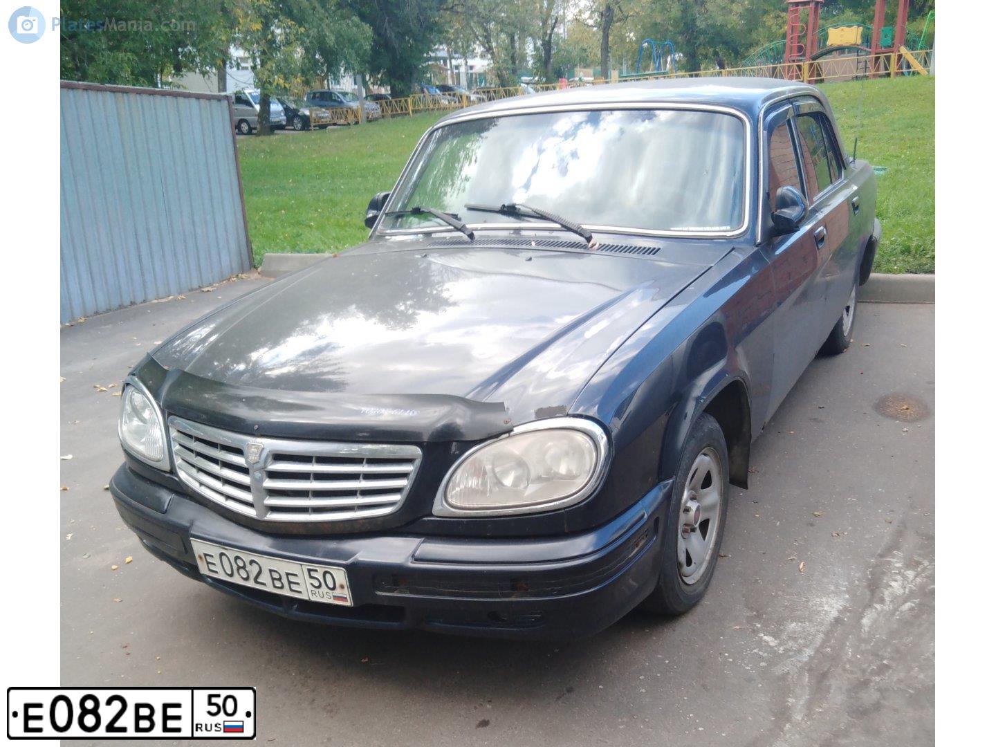 Фото автомобиля ГАЗ 31029, 1994 — госномер Е082ВЕ50. Цвет: ЧЕРНЫЙ