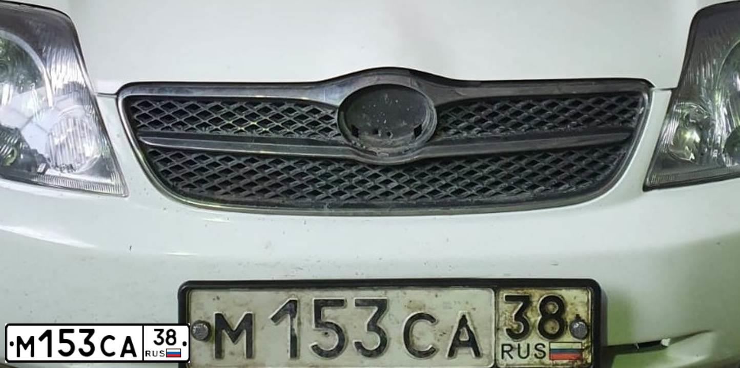Фото автомобиля TOYOTA COROLLA, 2001 — госномер А053НС138