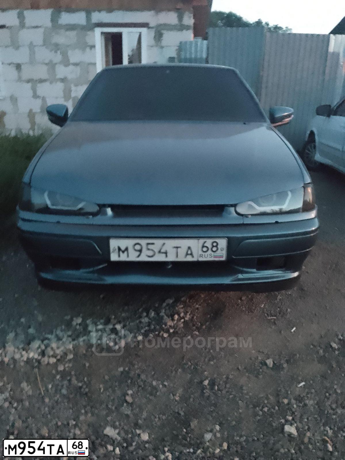 Фото автомобиля LADA 2115 SAMARA, 2005 — госномер С896ХС97. Цвет: Серебристо-Желто-Голубой