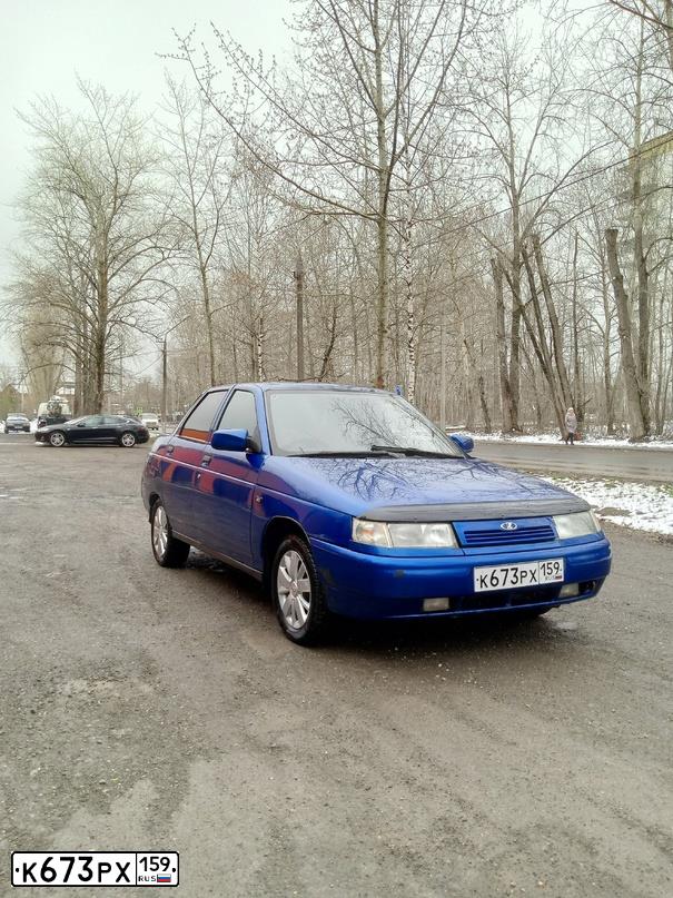 Фото автомобиля LADA 2110, 2007 — госномер К673РХ159