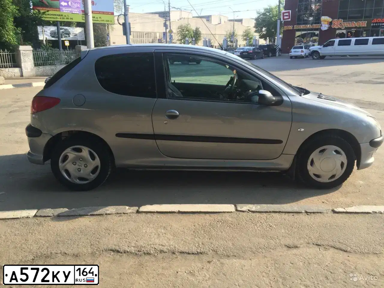 Фото автомобиля PEUGEOT 206, 2004 — госномер Х826ЕХ71. Цвет: СЕРЫЙ