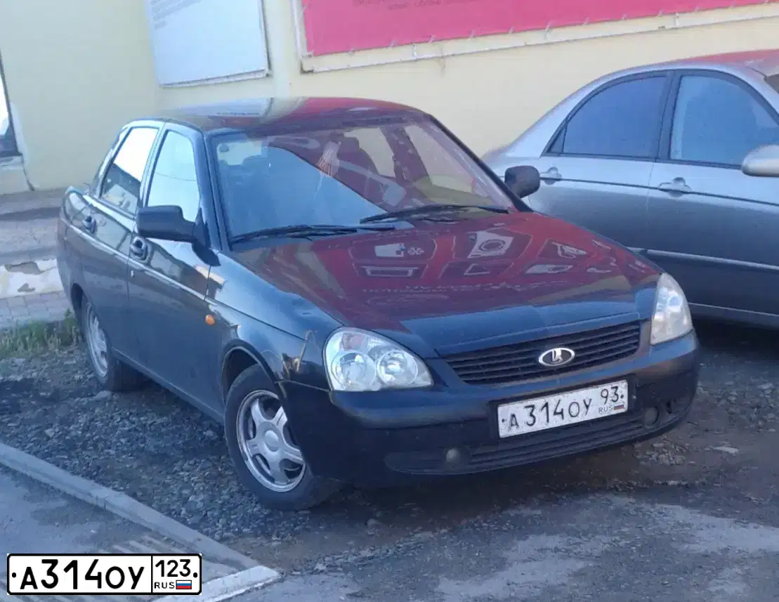 Фото автомобиля GREAT WALL H5, 2014 — госномер А314ОУ123. Цвет: ЧЕРНЫЙ