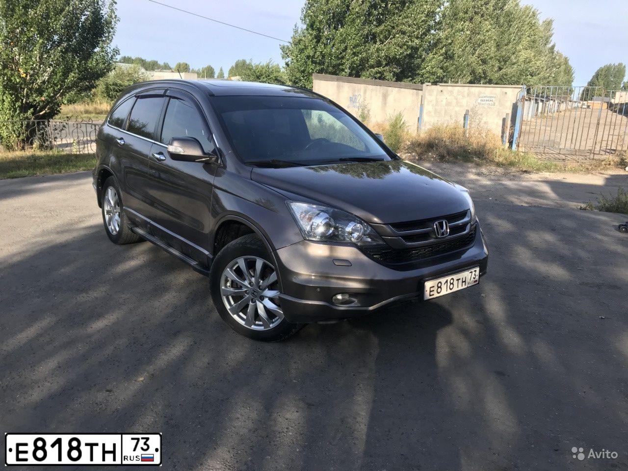 Фото автомобиля HONDA CR-V, 2010 — госномер Х790СМ124. Цвет: СЕРО-КОРИЧНЕВЫЙ