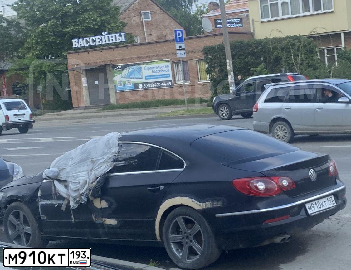 Фото автомобиля VOLKSWAGEN PASSAT CC, 2009 — госномер Т956ОС180. Цвет: ЧЕРНЫЙ