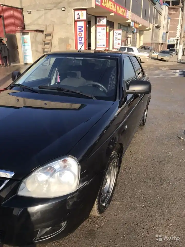 Фото автомобиля LADA 2170 PRIORA, 2013 — госномер В333КН07. Цвет: Сине-Черный