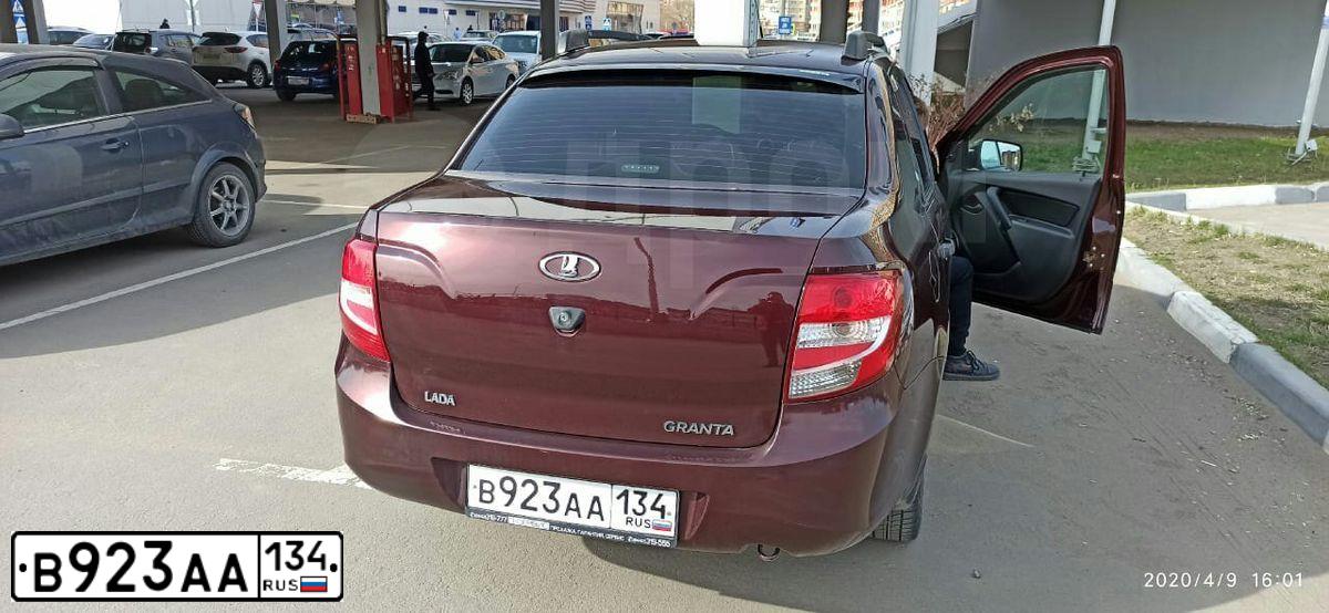 Фото автомобиля LADA 2190 GRANTA, 2014 — госномер М783ТК799. Цвет: ТЕМНО ВИШНЕВЫЙ