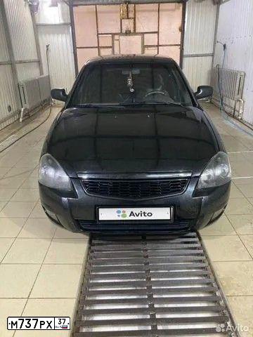 Фото автомобиля LADA 217230 LADA PRIORA, 2008 — госномер А658ВО181. Цвет: Сине-Черный