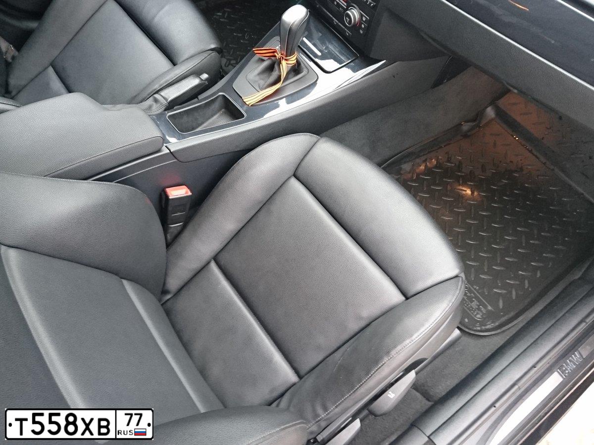 Фото автомобиля BMW SERIE 3, 2009 — госномер К187ТР62. Цвет: ЧЕРНЫЙ
