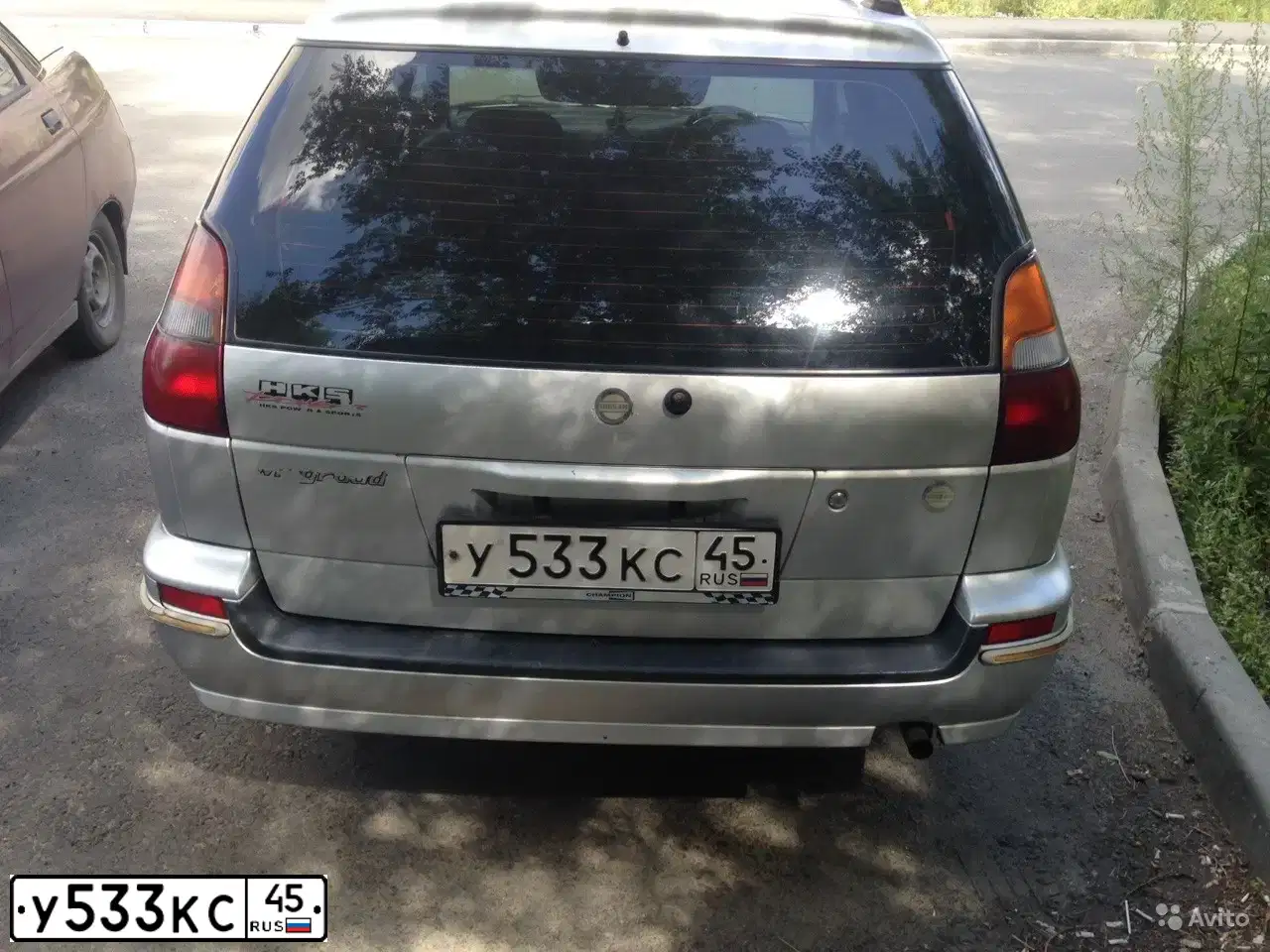 Фото автомобиля NISSAN WINGROAD, 1997 — госномер У140МЕ45