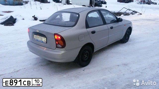 Фото автомобиля ZAZ LANOS, 2007 — госномер Е891СВ10. Цвет: СЕРЕБРИСТЫЙ