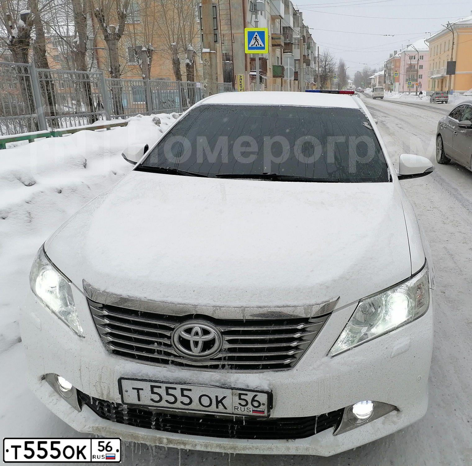Фото автомобиля LADA 2170 PRIORA, 2012 — госномер Т555ОК56. Цвет: ТЕМНО-ВИШНЕВЫЙ