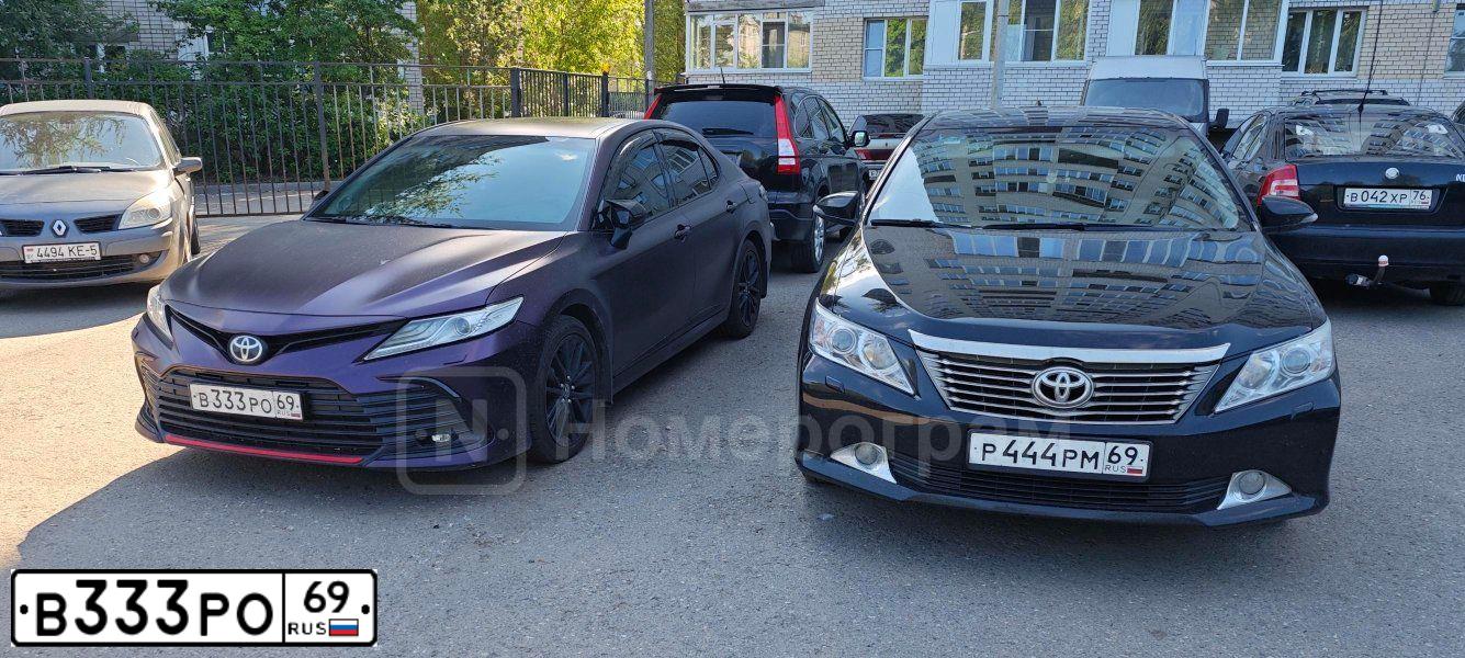 Фото автомобиля LADA 2114 SAMARA, 2010 — госномер В333РО69. Цвет: Светло-Серебристый металлик