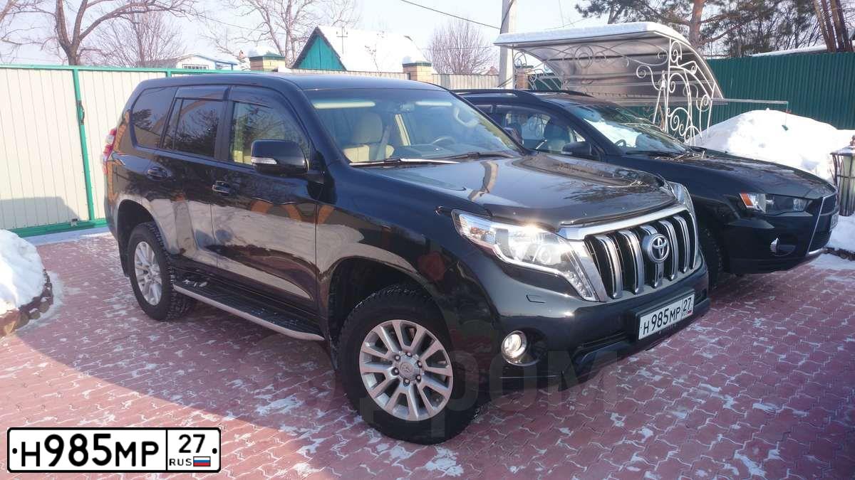 Фото автомобиля TOYOTA LANDCRUISER, 2014 — госномер М400МК65. Цвет: ЧЕРНЫЙ