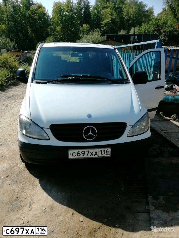 Фото автомобиля MERCEDES VITO, 2007 — госномер В888СВ152. Цвет: Белый