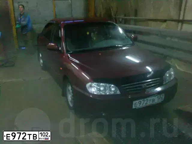Фото автомобиля KIA SPECTRA, 2008 — госномер О721РК102. Цвет: КРАСНЫЙ ПЕРЕЦ (КРАСНЫЙ)