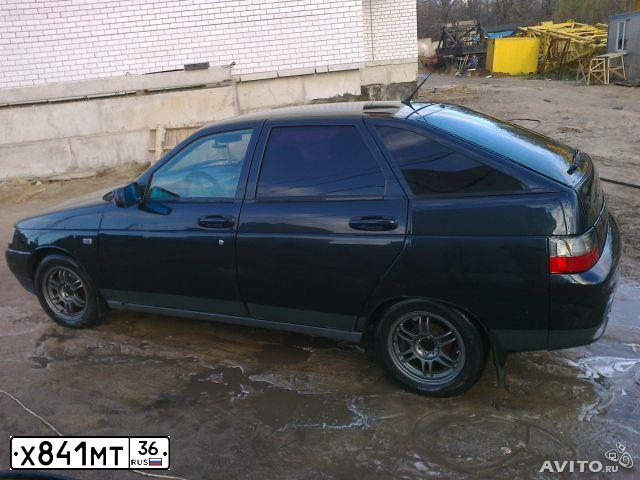 Фото автомобиля LADA 2112 LADA, 2003 — госномер С707ЕХ36. Цвет: ЧЕРНЫЙ