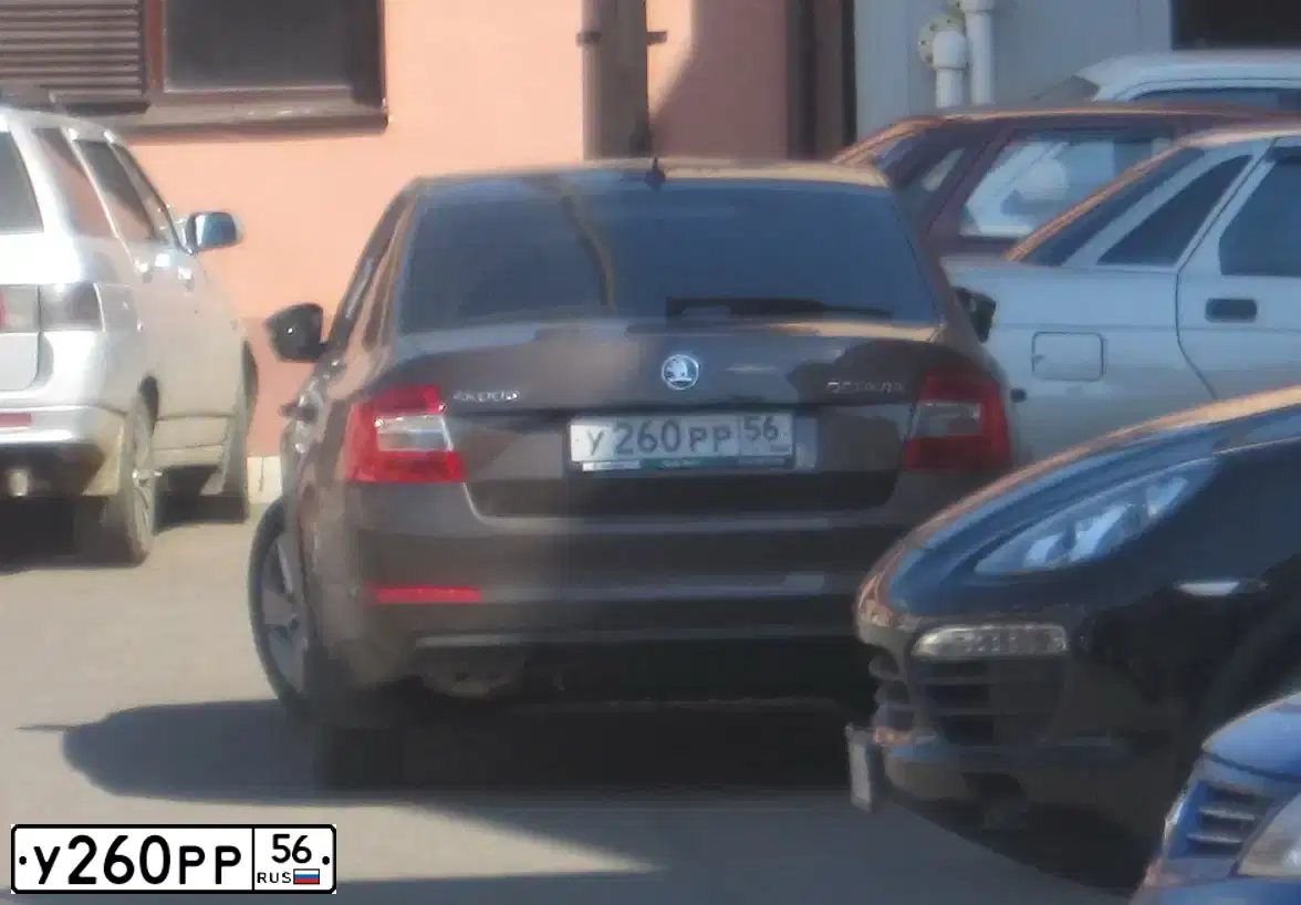Фото автомобиля SKODA OCTAVIA, 2014 — госномер К871НО763