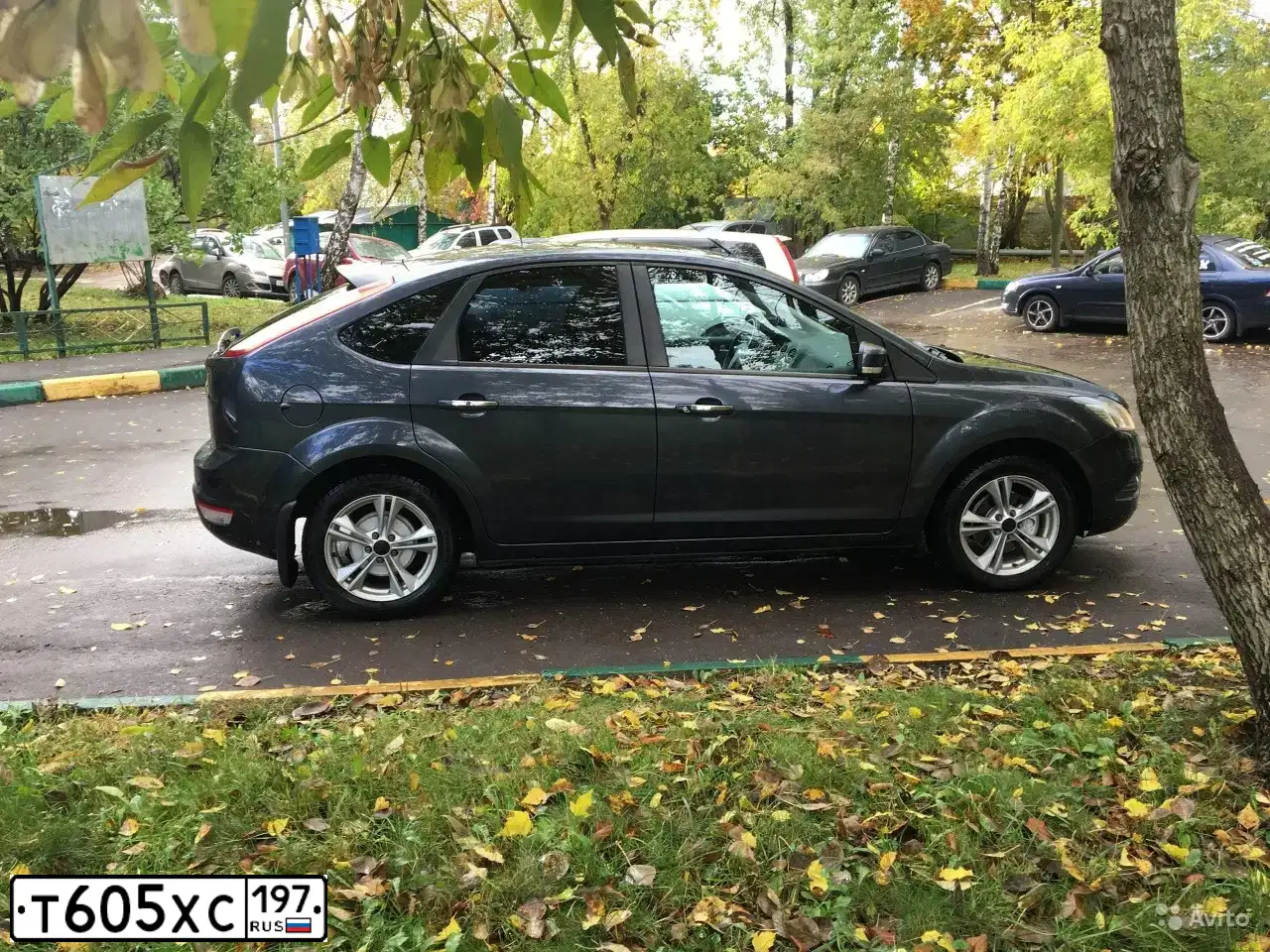 Фото автомобиля FORD FOCUS, 2008 — госномер В157КУ37. Цвет: СЕРЫЙ ТЕМНЫЙ