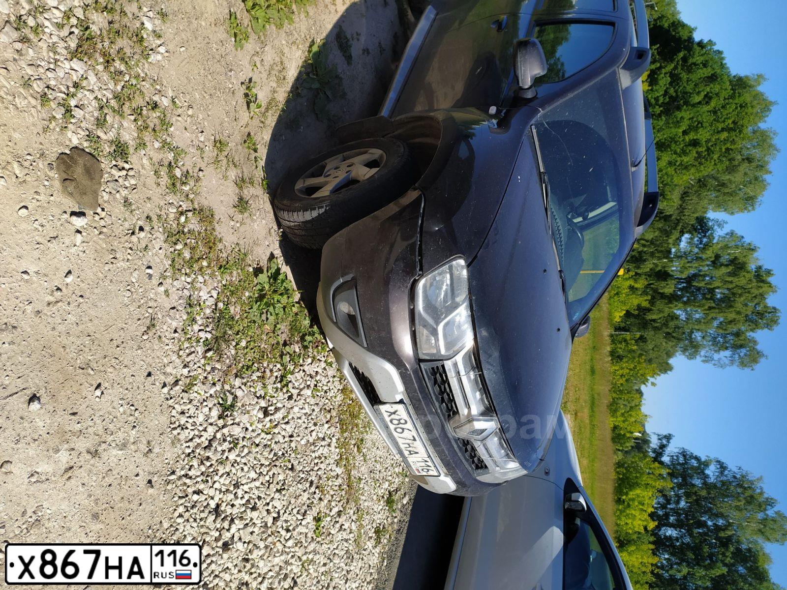 Фото автомобиля RENAULT DUSTER, 2015 — госномер М872ТХ73. Цвет: ТЕМНО-КОРИЧНЕВЫЙ
